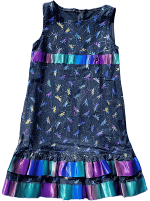 Dragonfly-Inspired Iridescent Dress